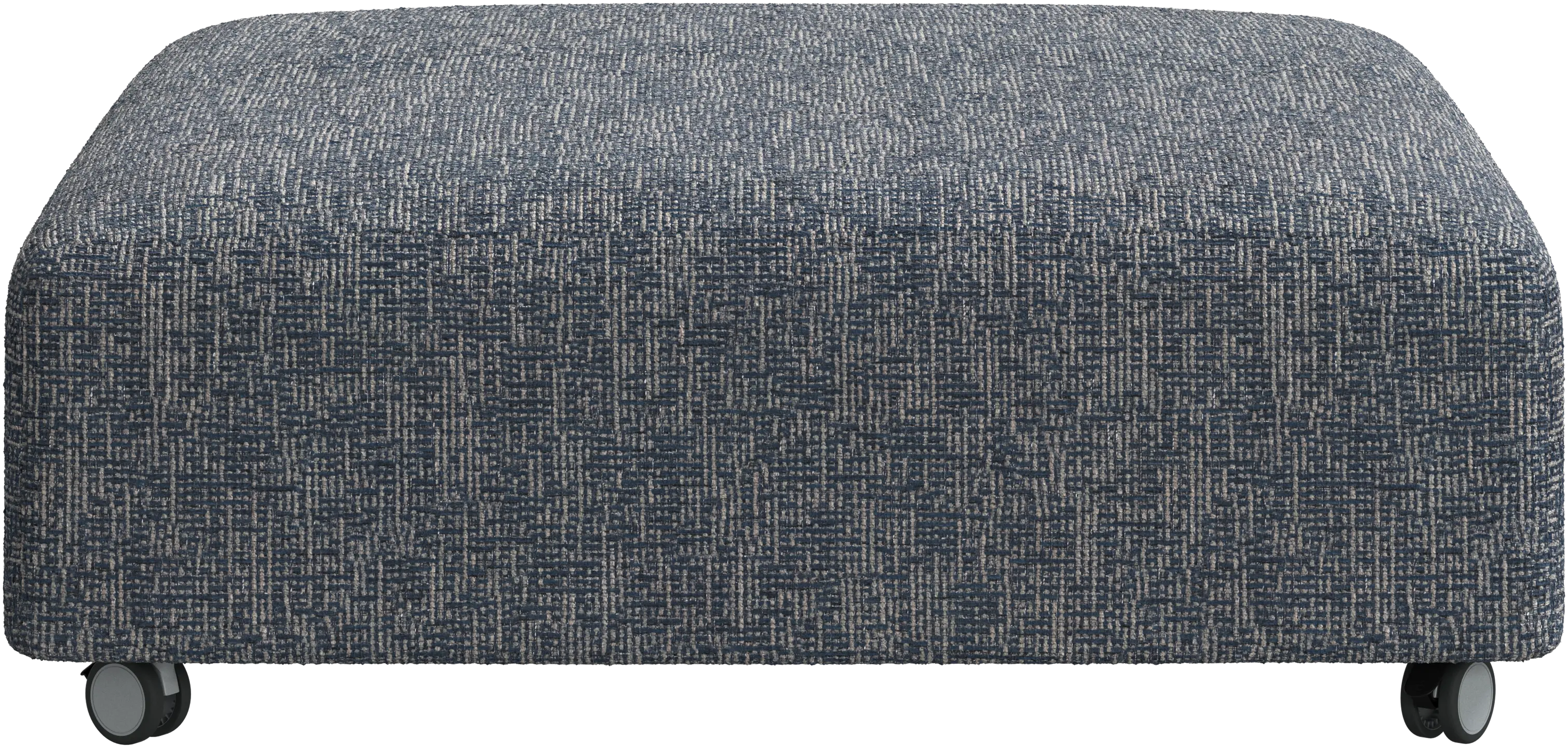 Hampton pouf on wheels